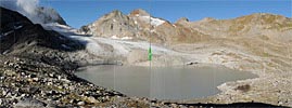 Interactive before after comparison of the Witenwasseren glacier
