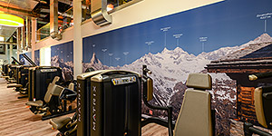 NaturPanorama.ch: Grosses Wandbild in Fitnesszentrum