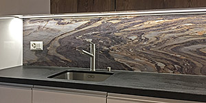NaturPanorama.ch: Panoramafoto-Küchenrückwand aus Glas