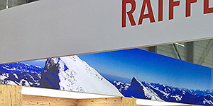 NaturPanorama.ch: Messestand Raiffeisen
