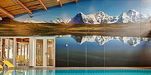 NaturPanorama.ch: Grosses Wandbild in Hallenbad/Pool