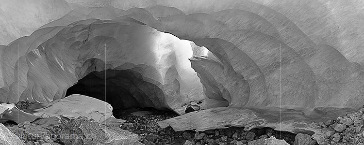 Schwarz/Weiss Panoramafoto Variante 56